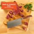 thumbnail image 4 of Cuchillo de cocina Imusa de 5,5 pulgadas de acero inoxidable con mango con aspecto de madera, 4 of 8