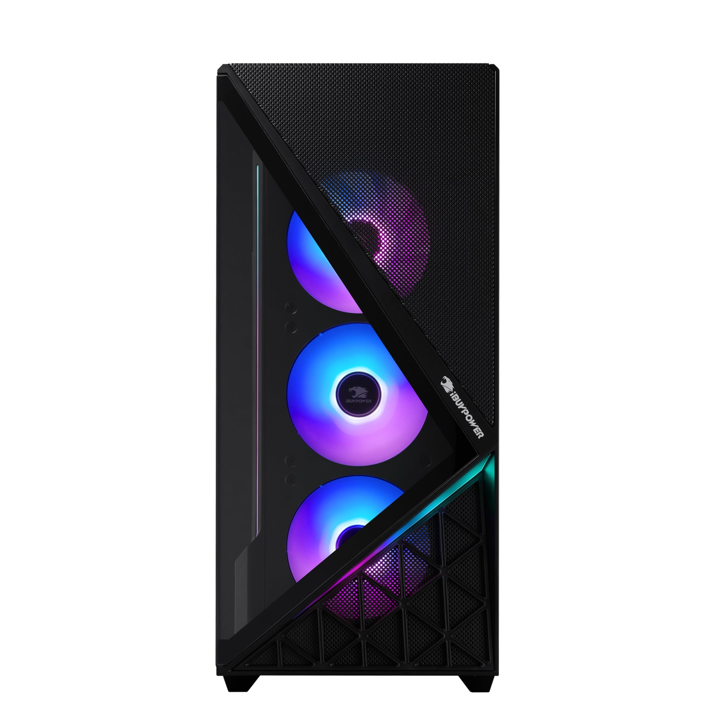 iBUYPOWER Slate Gaming PC Desktop Computer Intel Core Ultra 7 265F CPU, NVIDIA GeForce RTX 5060Ti 8GB GPU, 16GB DDR5 5200MHz RAM, 1TB NVMe SSD, Windows 11 Home, Gamer Keyboard and Mouse - SBI7N56T06