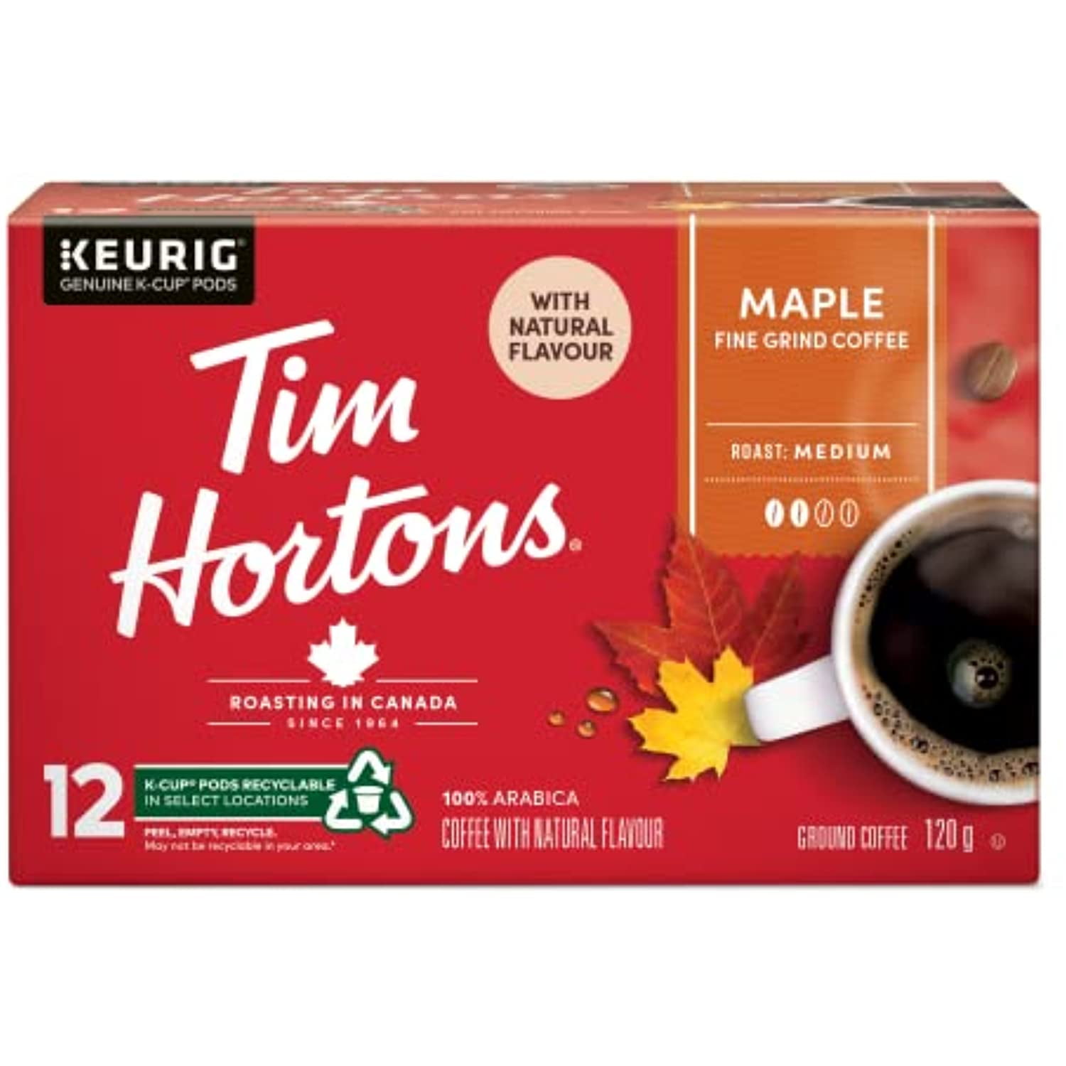  Tim Hortons Original Blend, Medium Roast Coffee, Single-Serve  K-Cup Pods Compatible with Keurig Brewers, 24 Count(Pack of 1) : Grocery &  Gourmet Food