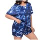 thumbnail image 1 of MKLEKYY Conjunto De Pijama Corto De Talla Grande Para Mujer Con Estampado De Leopardo, 1 of 4
