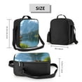 thumbnail image 2 of Fotbe Majestic Deer Mountain Lake Lonchera Bolsa de Almuerzo para Hombres y Mujeres, Lonchera de Gran Capacidad, Bolsa de Almuerzo Reutilizable, Bolsa Térmica Aislante, 2 of 7