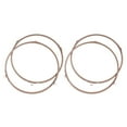 thumbnail image 2 of KAKOWELY 4pcs Microwave Oven Rotating Ring Glass Turntable Plate Roller Support Ring,7.01"X7.01"X0.55", 2 of 5