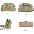 thumbnail image 2 of LHSHID Small Crossbody Bag for Women Trendy Faux Leather Shoulder Purse Handbag with Adjustable Strap, 2 of 6