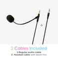 thumbnail image 4 of MEE audio KidJamz 3 Safe Listening Headset for Kids with 2 Cables - Includes Boom Microphone (3-Pack), 4 of 10