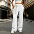 thumbnail image 2 of Posijego Women's Jogger Pants High Waisted Straight Leg Lightweight Solid Color Workout Pants Running Pants with Pockets, 2 of 7