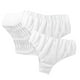 thumbnail image 2 of Bragas desechables de tela no tejida, ropa interior de malla transpirable, bragas saludables para Blanco, 2 of 7