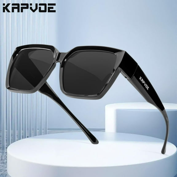 KAPVOE Polarized Fashion Sunglasses Men Women UV400 Fishing glasses cover Outdoor Baseball Sports Goggles Bike Riding Sunglasses Driving hiking Running Eyewear Golf