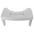 thumbnail image 4 of MOVTOTOP Toilet Stool Pool Stool Toilet Stepping Stool Bathroom Stool Poop Stool Bathroom Toilet Stool, 4 of 7