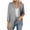 Gray, variant on Sriper Women's 3/4 Sleeve Blazer for Work Fall 2025 Trends, Business Casual Office Jacket, Stylish Lapel Suit Coat, Professional Women's Wear Bleiser Para Mujer White 2X