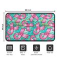 thumbnail image 5 of Breast Cancer Door Rugs,Washable Non Slip Door Mats Indoor,Decorative Door Mats,Entry Mat Indoor for Entrance,Bedroom,Kitchen,Bathroom,30"x17", 5 of 6