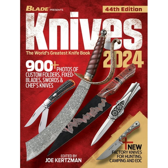 Knives 2024, 44th Edition: The World's Greatest Knife Book, (Paperback)