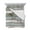 White, Green, Brown, Grey, variant on Quilts King Size Bedding Set, Sage Green Blue Lightweight Quilted Comforter, Vintage Shabby Farmhouse Wooden Soft Reversible Bedspread Coverlet with Pillow Covers for All Season, 96" x 106"
