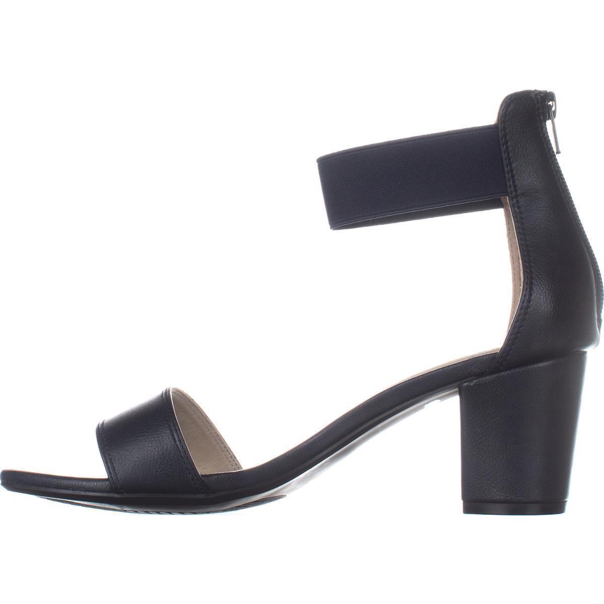 White Mountain Womens Elinie Fabric Open Toe Casual Ankle Strap Sandals