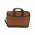 62100 16 X 6 X 12.5 Green & Brown Contractors Briefcase