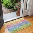 thumbnail image 2 of Pioneer Flower Floral Print Pattern Door Rugs,Washable Non Slip Door Mats Indoor,Decorative Door Mats,Entry Mat Indoor for Entrance,Bedroom,Kitchen,Bathroom,17"x30", 2 of 6