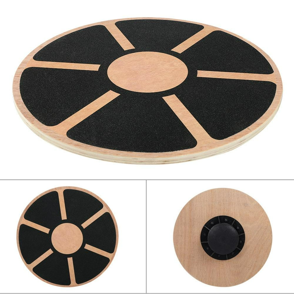 Tebru Wobble Balance Board, Fitness Board,Wooden Wobble Balance Board