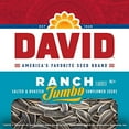 thumbnail image 2 of David Roasted And Salted Ranch Jumbo Sunflower Seeds, Keto Friendly, 5.25 Oz, 2 of 3