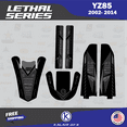thumbnail image 2 of Kalair GFX Graphics Kit for Yamaha YZ85 (2002-2014) Lethal Series, 2 of 5