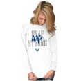 thumbnail image 3 of US Air Force USAF Strong Wife Women's Long Sleeve T Shirt Brisco Brands S, 3 of 6