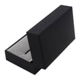 thumbnail image 3 of Dalazy Cuff Links Cufflinks Holder Storage Mens Jewelry Gift Display Box Case Black, 3 of 6