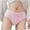 Pink, variant on Iyufng Plus Size Panties for Women,Women's Panties Women's Solid Color Striped Mid High Waist Leak Proof Physiological Menstrual Underwear,Period Panties