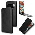 thumbnail image 3 of Folio Phone Case for Google Pixel 9 Magnetic Kickstand Cover with Camera Protection Black, 3 of 7