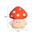thumbnail image 3 of Juguete de peluche de hongo Baoblaze Relleno Almohada para dormir Estilo A 55 cm x 46 cm, 3 of 8