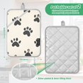 thumbnail image 6 of Yayeee Pot Holders Kitchen Heat Resistant with Pocket 7"x9.8" Cotton Oven Cooking Hot Pads, Cute Cat Paw, 6 of 7