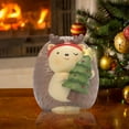 thumbnail image 6 of TISHITA Christmas Decoration Figurines Cute Miniatures Ornaments Xmas Gift Decorative Animal Figurines for Desk Party New Year Office Hedgehog, 6 of 8