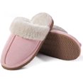 thumbnail image 2 of Pantoufles en Mousse Mémoire Duveteuses pour Femmes, Chaussures d'Intérieur et d'Extérieur Moelleuses pour Femmes et Filles pour l'Hiver, 2 of 7