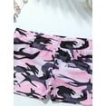 thumbnail image 6 of Aislor Kids Girls V-front Waistband Shorts Breathable Stretchy Bike Shorts Sports Ballet Dance Bottoms Size 2-16 Pink 8-10, 6 of 7