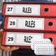 thumbnail image 4 of Combination Number Stickers | 1 Inch Adhesive Labels 1-50 | Multi-Color White Black Red Orange Yellow Blue Green | Paper Material | 10 Sheets | Decorative Numbering Stickers, 4 of 6