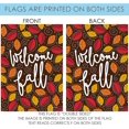 thumbnail image 4 of Welcome Fall Leaves Fall Flag 28x40 Inch Double Sided for Outdoor House Yard Decoration, 4 of 5