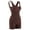 Brown, variant on Spencer Shapewear Bodysuits for Women Tummy Control Butt Lifter Seamless Full Body Shaper Square Neck Jumpsuits Top, Black