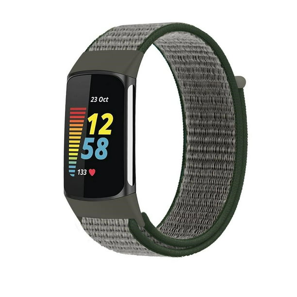 Strap for Fitbit Charge 5 Smart Watch accessories Sports Nylon Loop