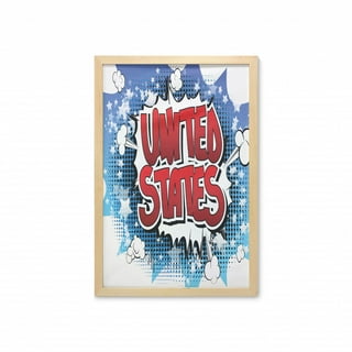 Trends International Disney Lilo and Stitch - Sitting Wall Poster, 14.72 x  22.37, White Framed Version