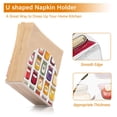 thumbnail image 5 of Yayeee Napkin Holder for Table Kitchen Paper Tissue Organization, Colorful Jam Jars, 5 of 8