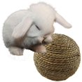 thumbnail image 1 of Chewable Natural Pet Grass Ball For Small Rodent Cat Teeth Cleaning Toy, 1 of 2