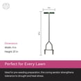 thumbnail image 6 of Yard Butler ID-6C Heavy Duty Steel Outdoor Gardening Lawn Care Core Aerator Tool, 6 of 7