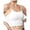 White, variant on Women's Tank Top Camisole Blouse Sleeveless Chest Pad Movement Undershirts