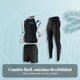 thumbnail image 5 of Abbraccia Traje protector para hombre, cobertura total, UPF50+, secado rápido, manga larga, pantalón dividido, actividades acuáticas, 5 of 6