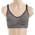 thumbnail image 3 of "Bravado Designs Women's Body Silk Seamless Nursing Bra and Maternity Bra, Charcoal Heather, X-Large", 3 of 4