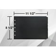 thumbnail image 2 of Landscape Plastic Black Index Tabs - 6 per set, 2 of 6