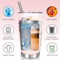 thumbnail image 2 of 20oz Best Friend Gift Tumbler With Straw and Lid, Besties Friendship Gift, Christmas,Birthday Gifts For Best Friend Coffee Mug, 2 of 6