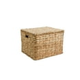 thumbnail image 3 of Eden Grace Set of 4 Hand-Woven Wicker Storage Trunks with Twisted Weave and Iron Frame, 3 of 7