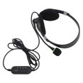 thumbnail image 3 of Auriculares Con Cable USB Auriculares Comerciales USB Volumen Ajustable Cancelación De Ruido Binaural Flexible Con Micrófono Para Oficina, 3 of 8