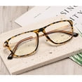 thumbnail image 2 of Womens Mens Rectangle Reading Glasses Full Frame Blue Light Blocking Readers, 2 of 4