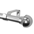 thumbnail image 4 of CHICOLOGY CURTAIN ROD TUBAL SATIN NICKEL 3/4-INCH 66 to 120 inches, 4 of 7