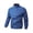 Blue, variant on GrmtClth Men‘s Jacket Stand Collar Zip Windbreaker Lightweight Breathable Multi Pocket Outdoor Daily Coat Blue XL