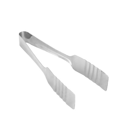 Excellante 7 1/2" pastry tong, stainless steel, comes in each